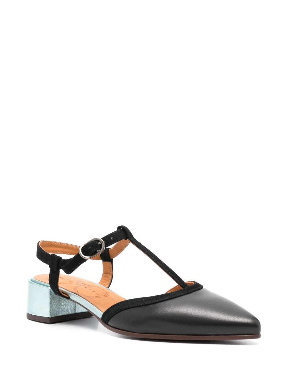 Chie Mihara 35mm leather pumps - Zwart