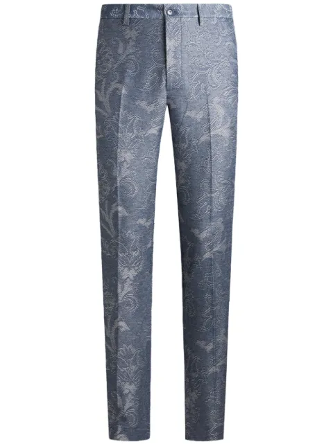 ETRO jacquard trousers 