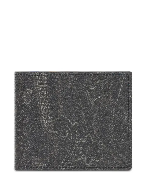 ETRO cartera con estampado de cachemira