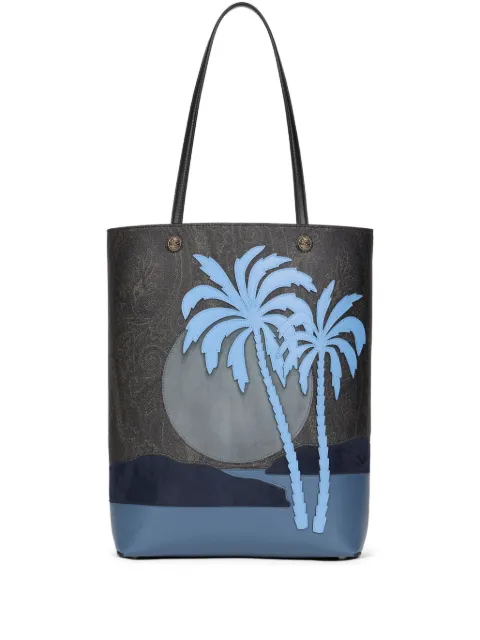 ETRO tote con estampado de cachemira