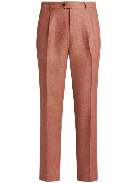 ETRO pantalones con pinzas