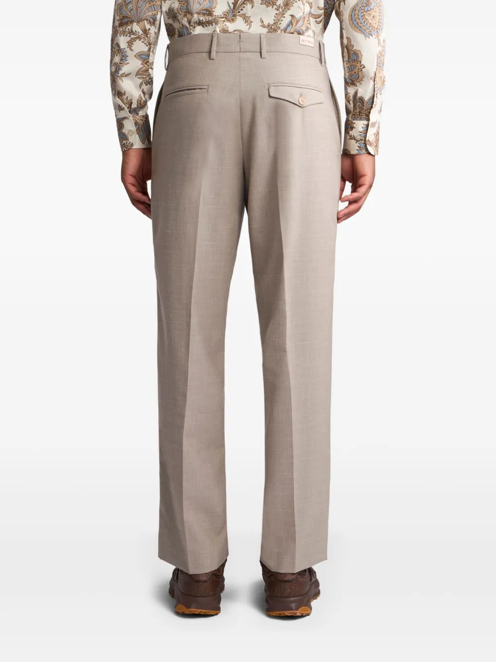 ETRO Plooibroek Beige