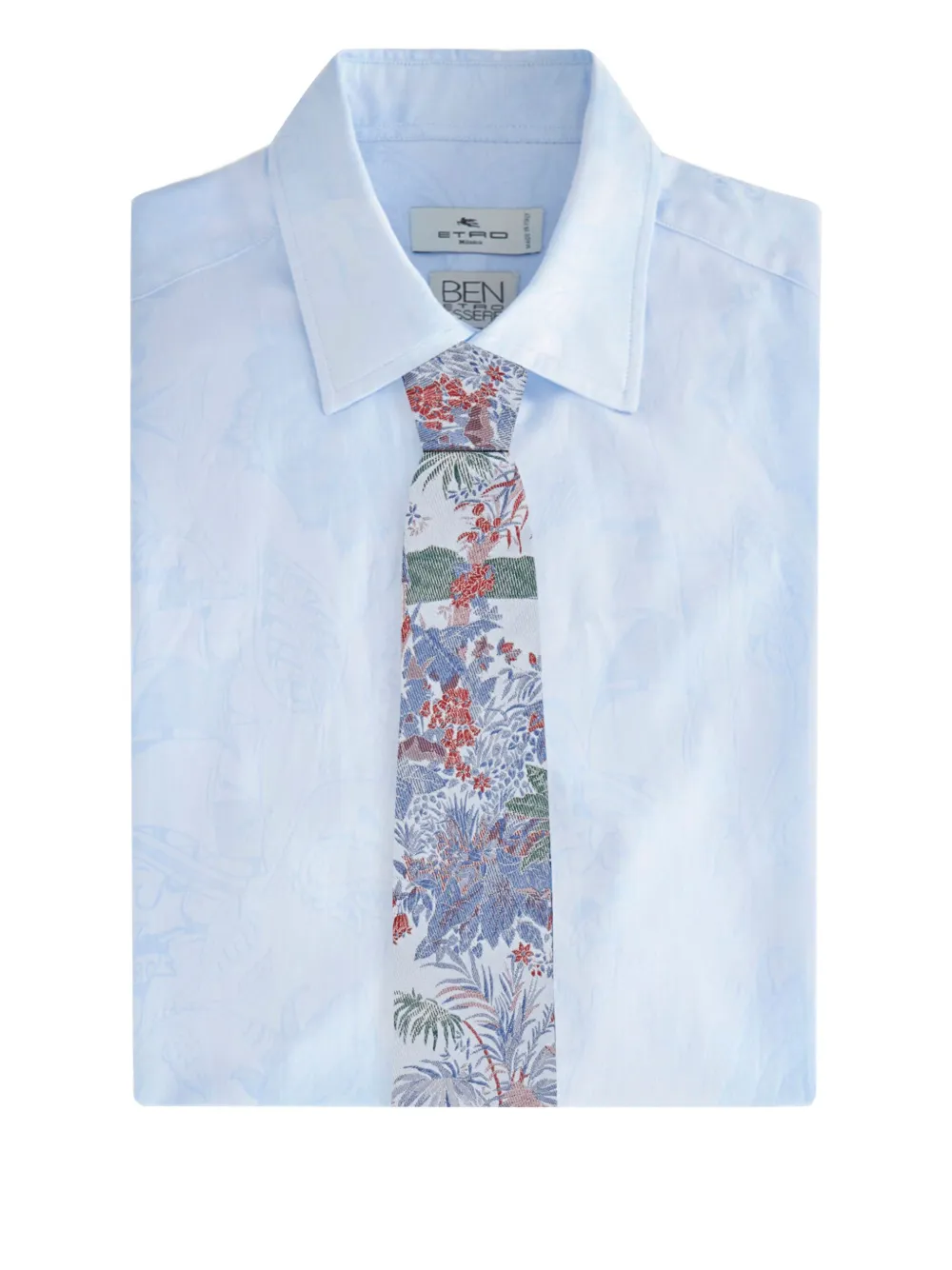 ETRO patterned-jacquard tie