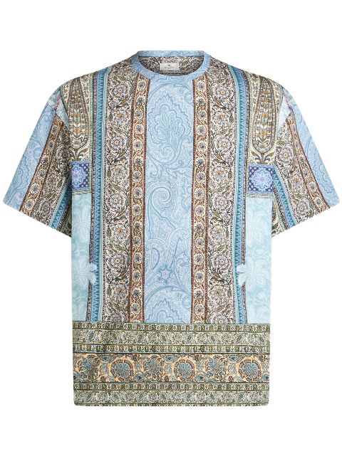 ETRO abstract print T-shirt 