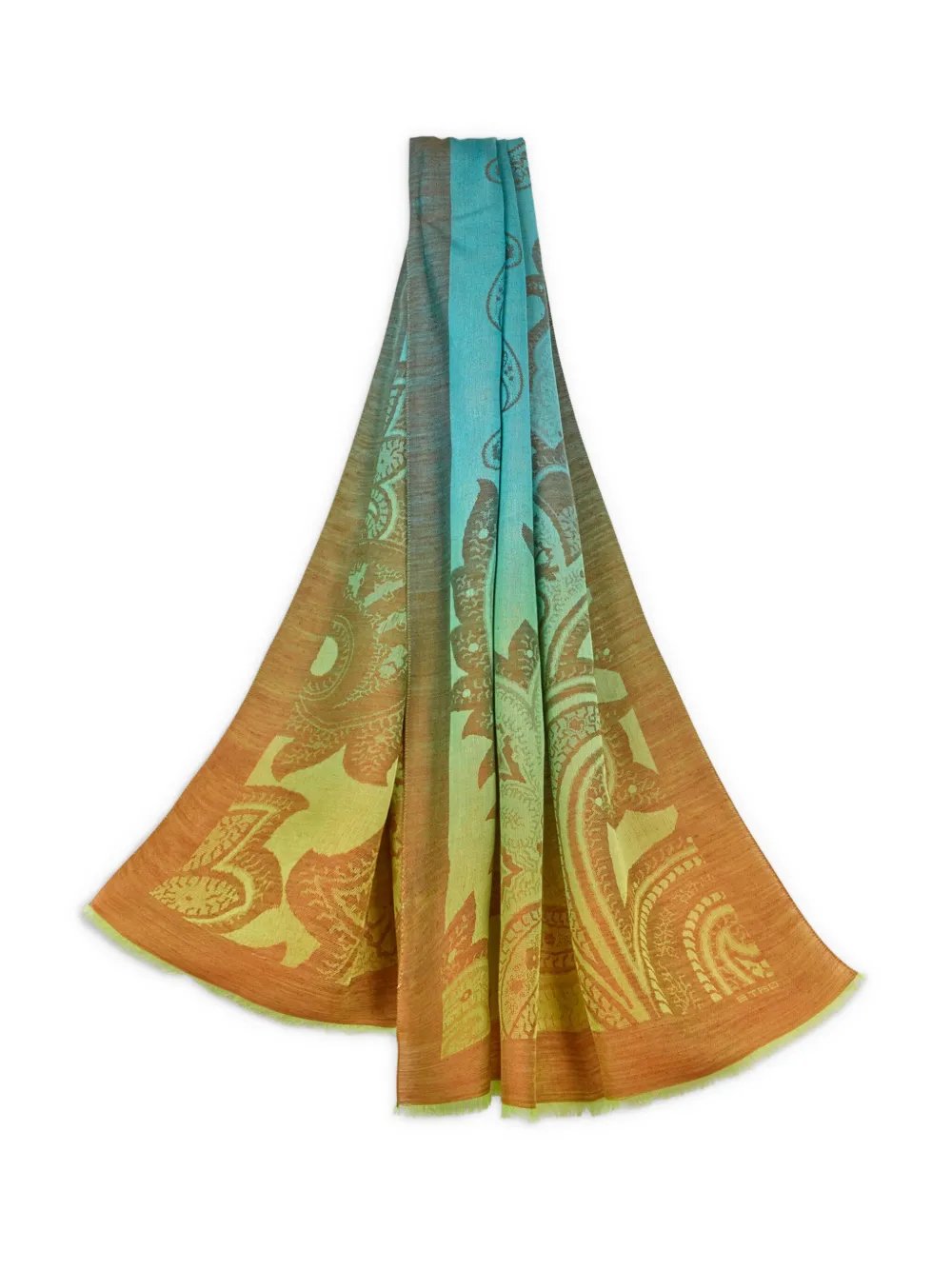 ETRO Sjaal met print Oranje