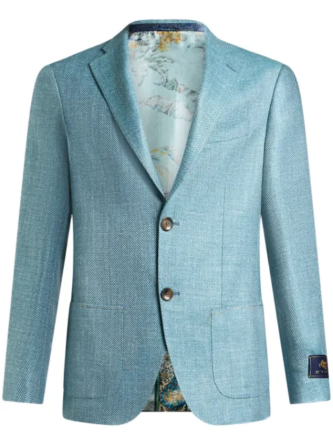 ETRO blazer med logomærke