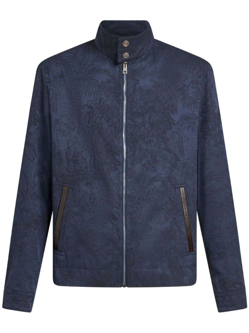 jacquard bomber jacket