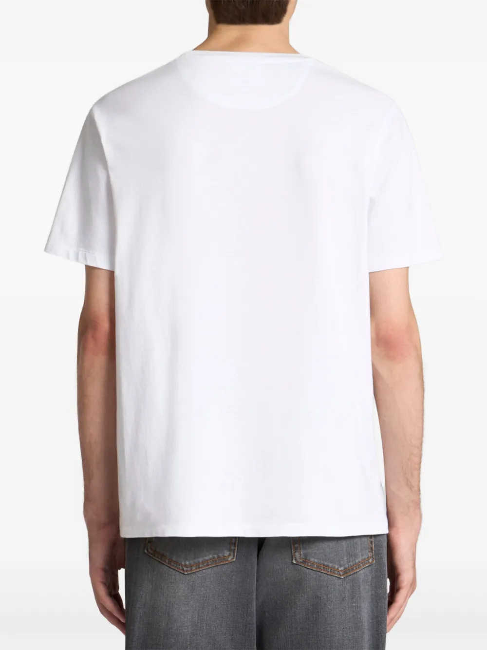 ETRO T-shirt met logoprint Wit