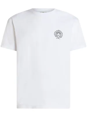 Tシャツ・カットソー ETRO Men T-shirt White MRMA0007AR233 W0800 T-SHIRT WITH PEGASO EMBROIDERY | T-shirt and Sweatshirts | ETRO
