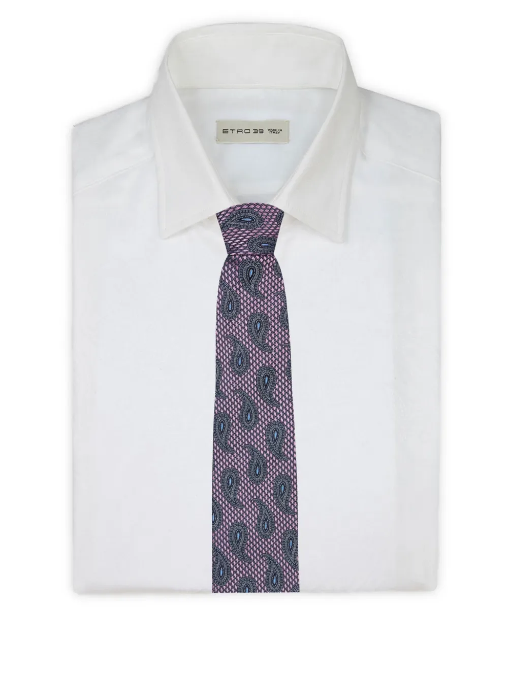 ETRO Stropdas met paisley-print Paars