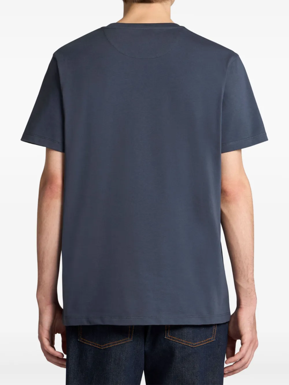 ETRO Maxi-Pegaso T-shirt met borduurwerk Blauw