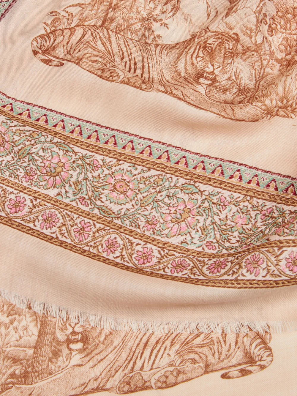 ETRO Sjaal met paisley-print - Roze