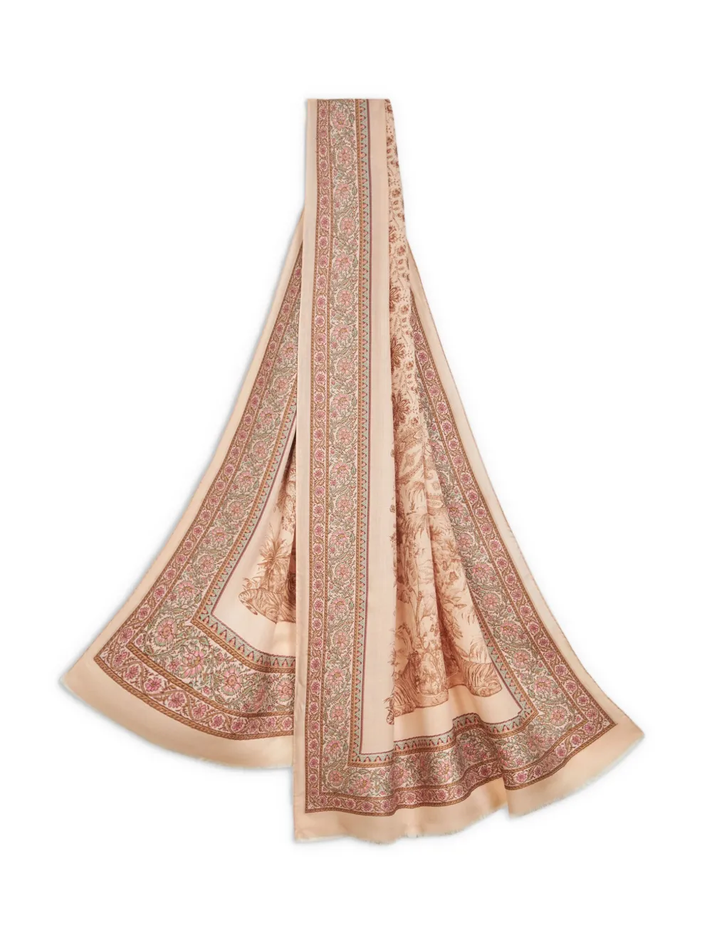 ETRO Sjaal met paisley-print Roze