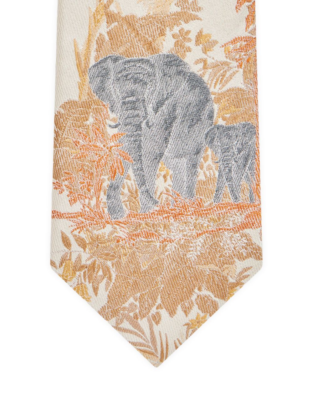 ETRO patterned silk tie - Beige