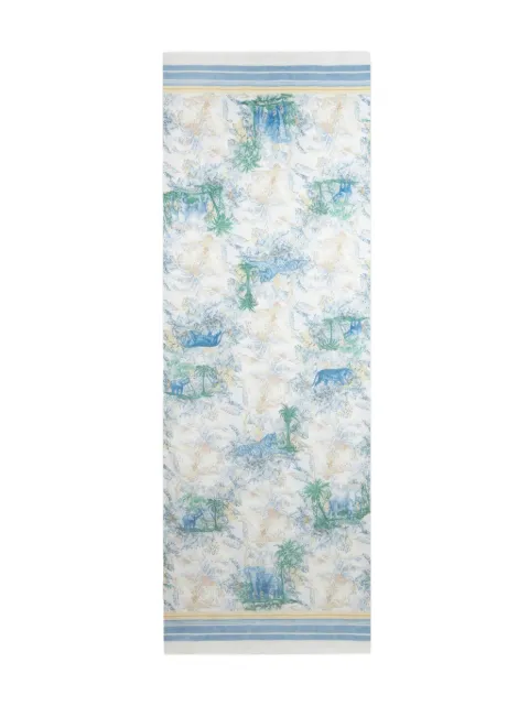 ETRO abstract-pattern scarf