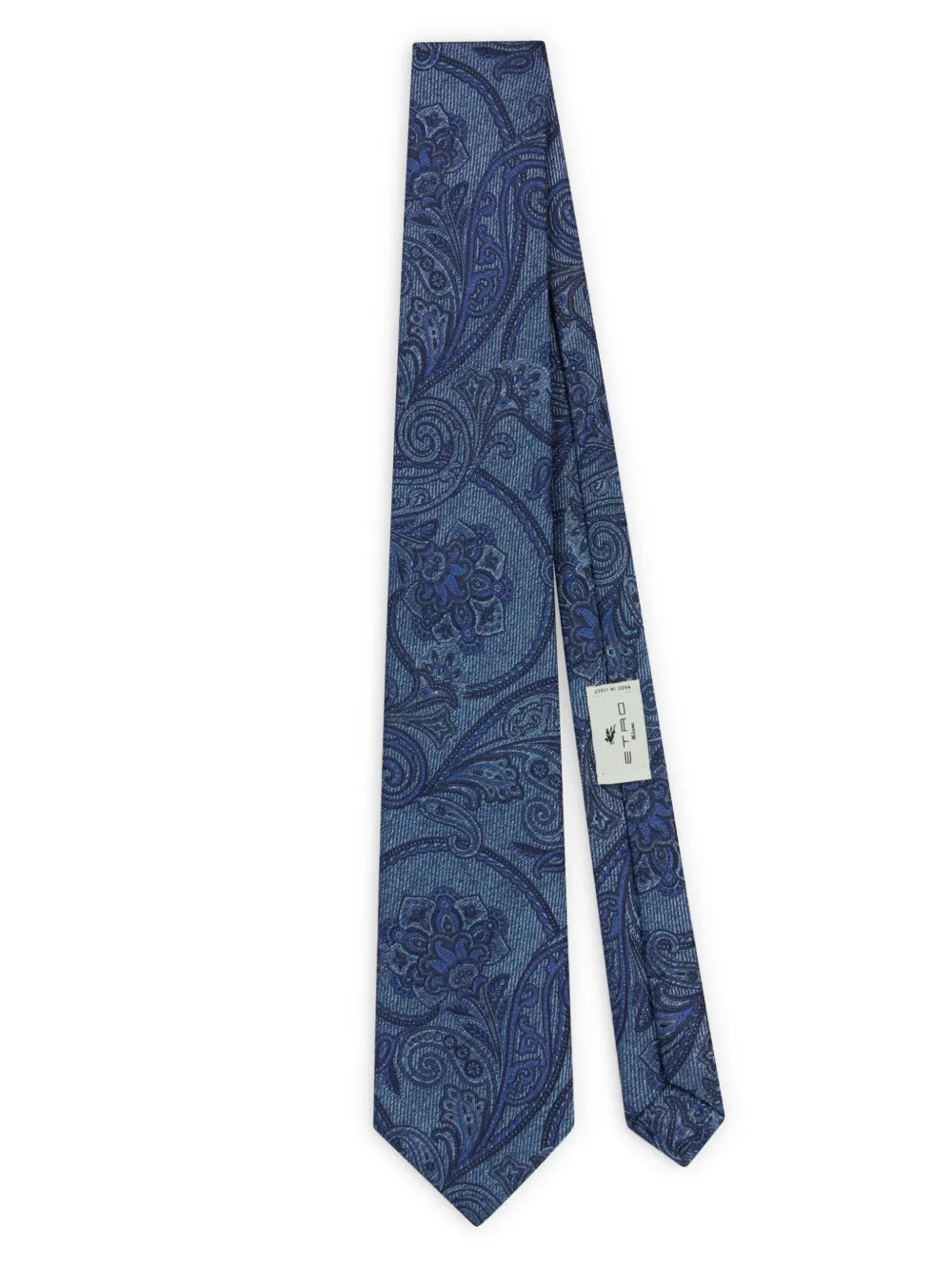 paisley detailing tie