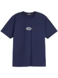 BARROW text-print T-shirt - Blue