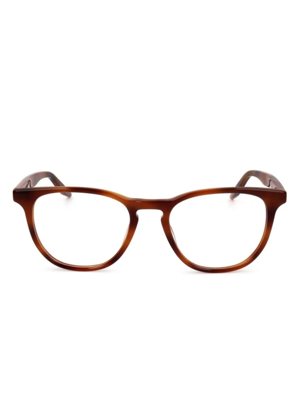 Barton Perreira lunettes de vue à monture papillon | marron | Image 1