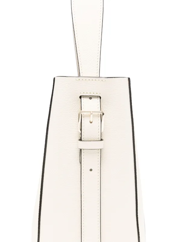 ハンドバッグ Valextra \"Soft Mini\" Bucket Bag White Valextra Mini Bucket Bag | White | FARFETCH JO
