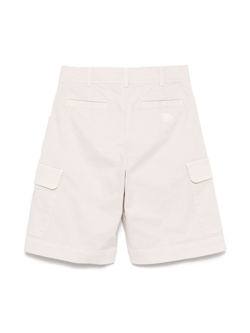 ETRO KIDS Cargo shorts met Pegaso patroon - Beige