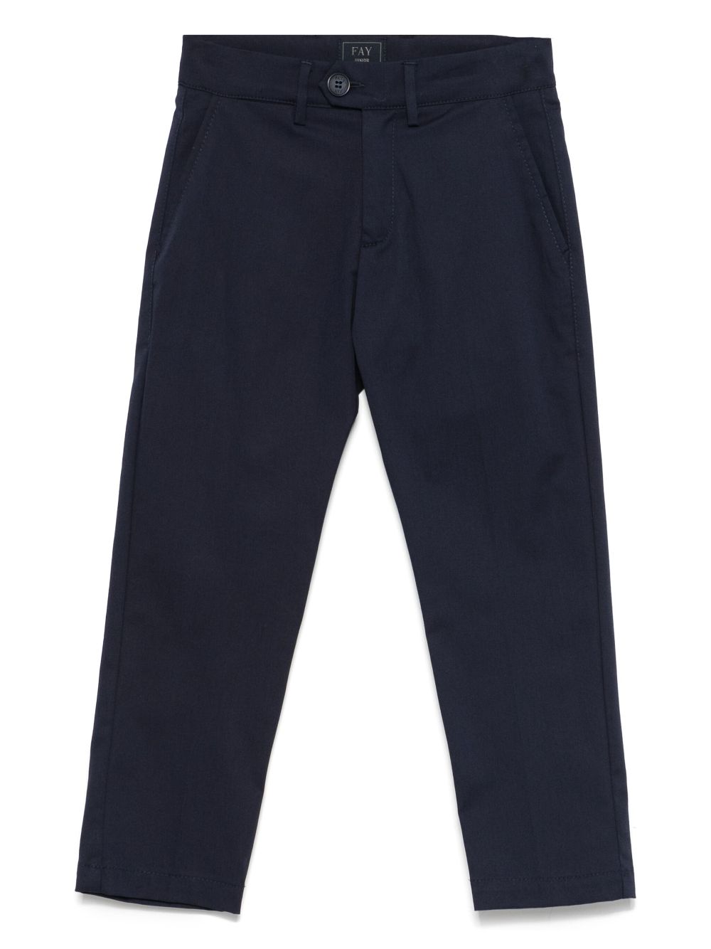 Fay Kids poplin chinos - Blue