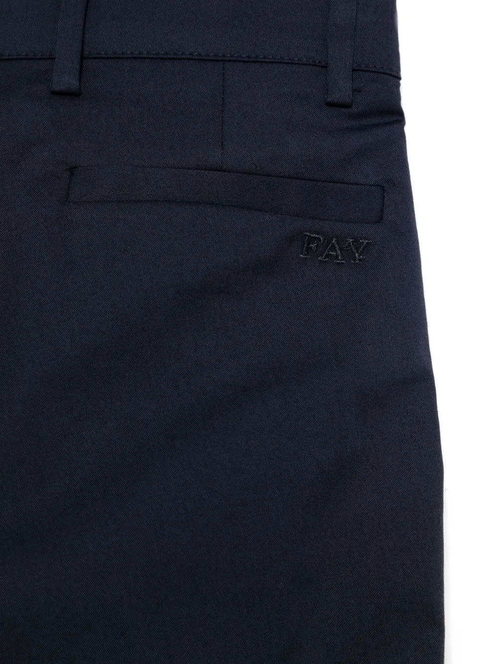 Fay Kids Popeline chino Blauw