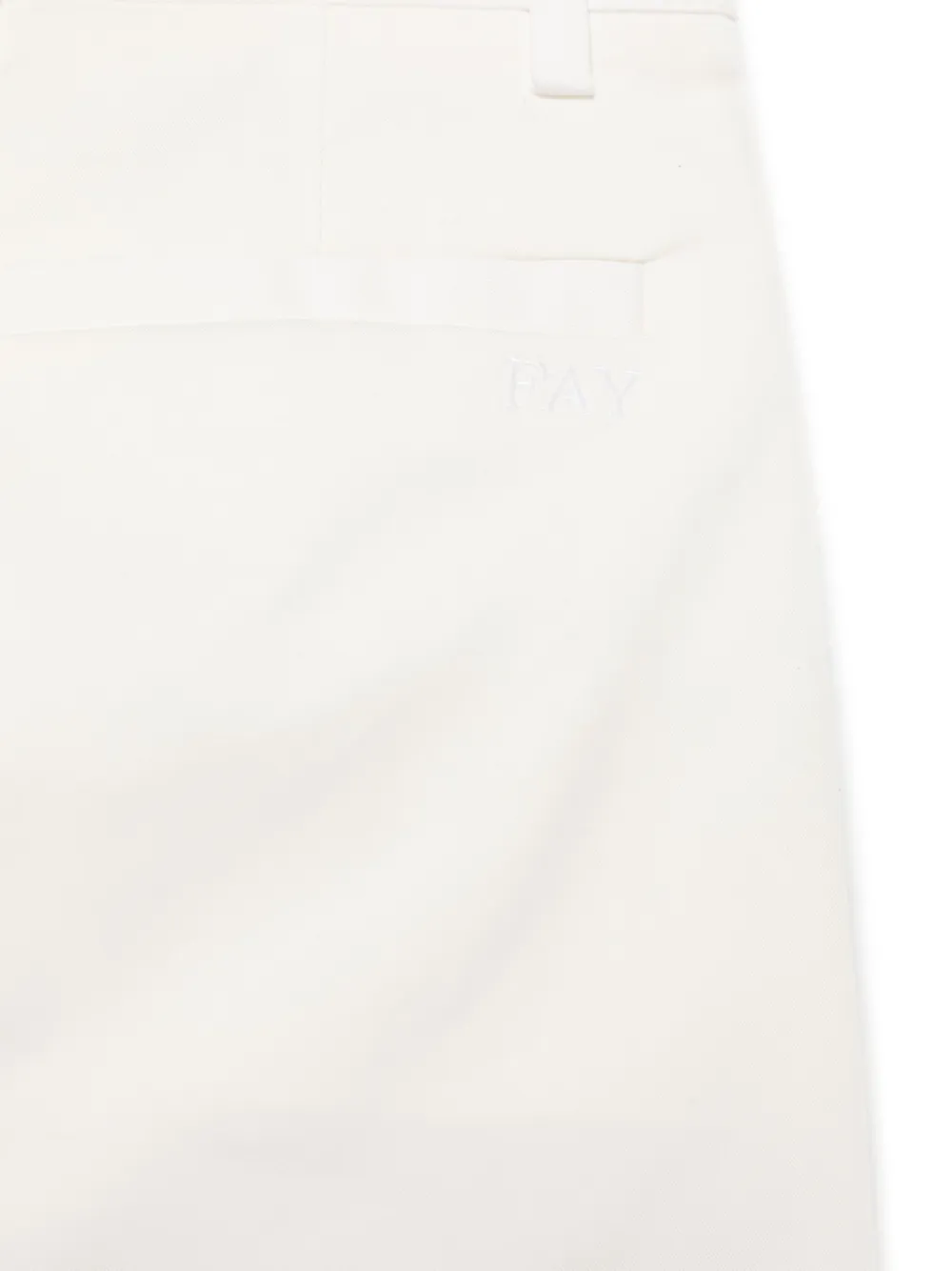 Fay Kids Gabardine chino Wit