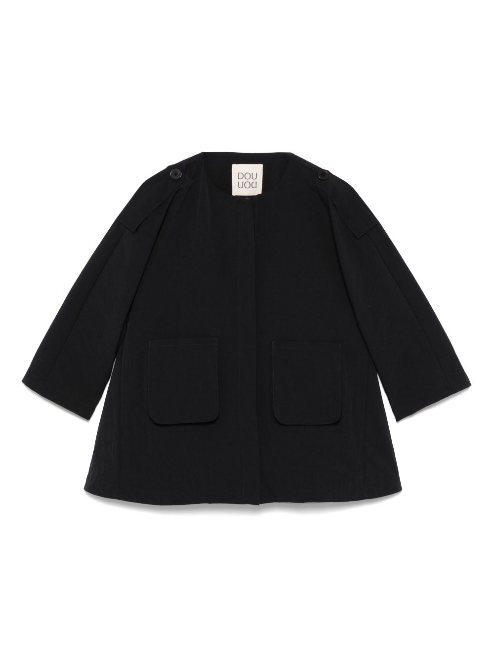 Douuod Kids zip-up jacket - Black