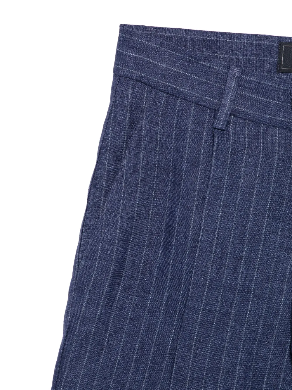Fay Kids Shorts met krijtstreep Blauw