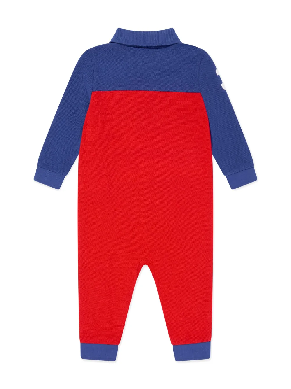 POLO RALPH LAUREN KIDS Romper met geborduurd logo - Rood