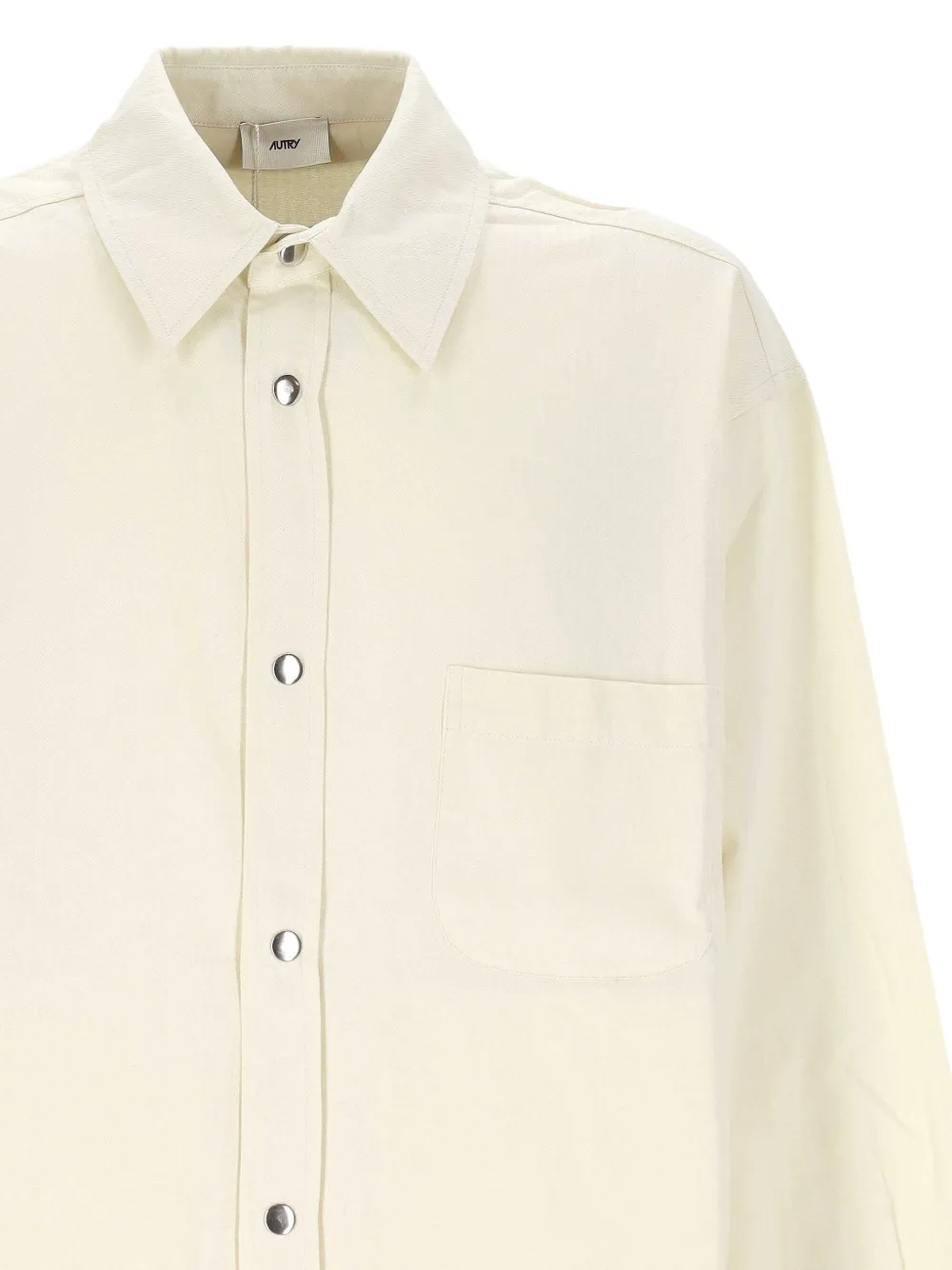 Autry Shirt met borduursel Beige