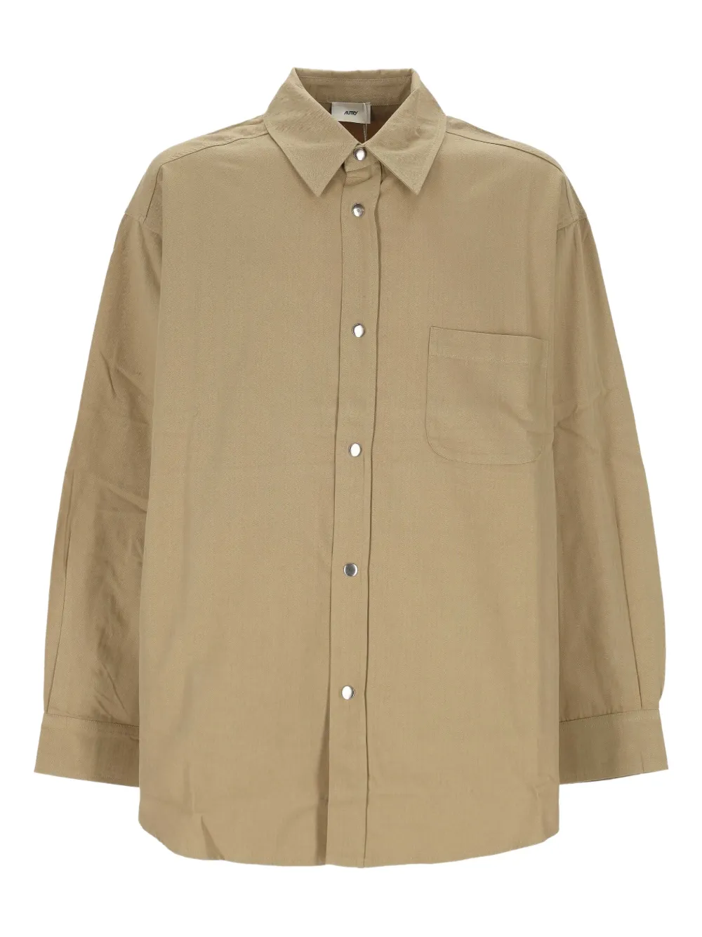 Autry camisa con bordado | verde | Image 1