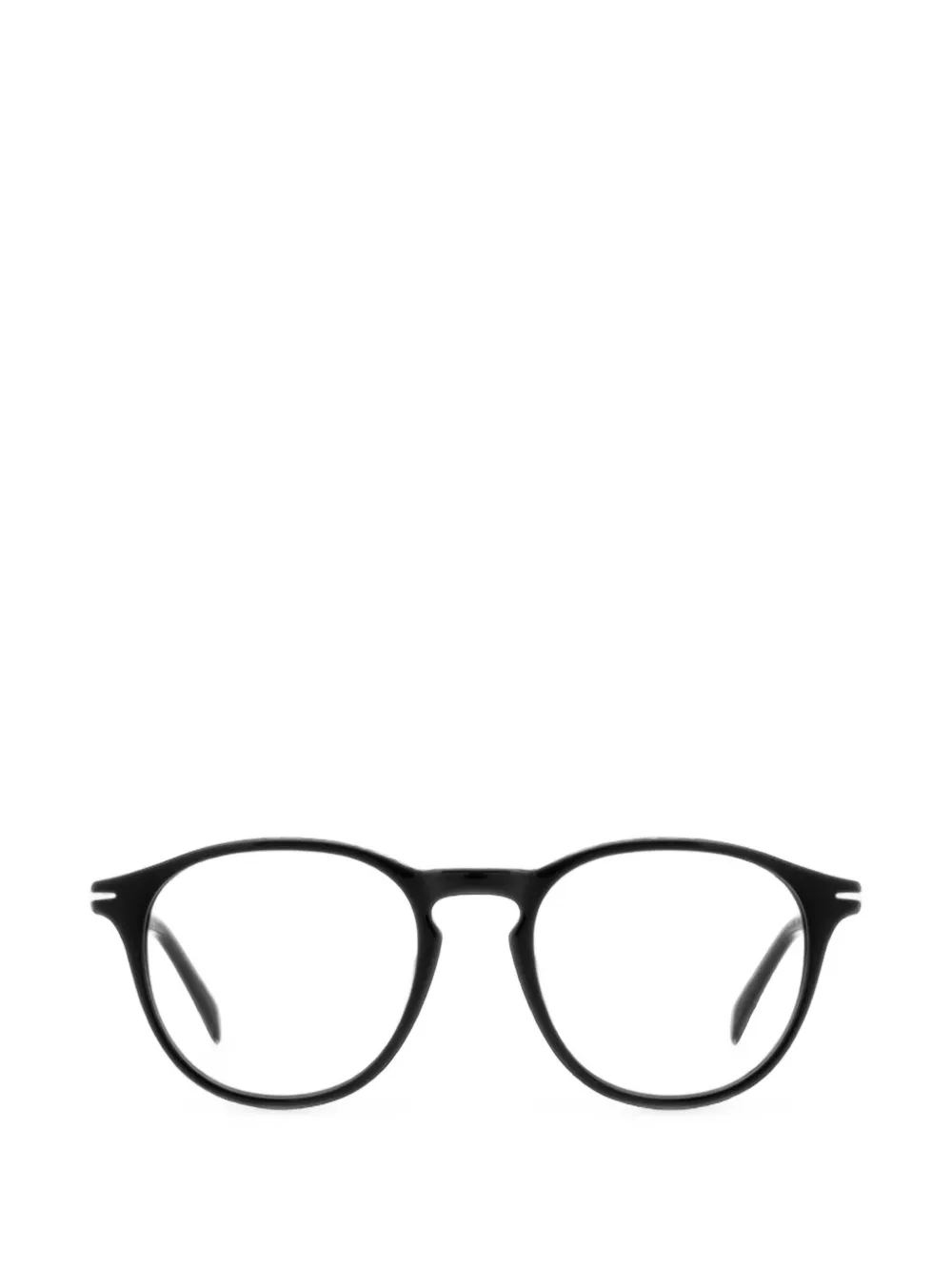 Eyewear By David Beckham Round-frame Glasses In Black