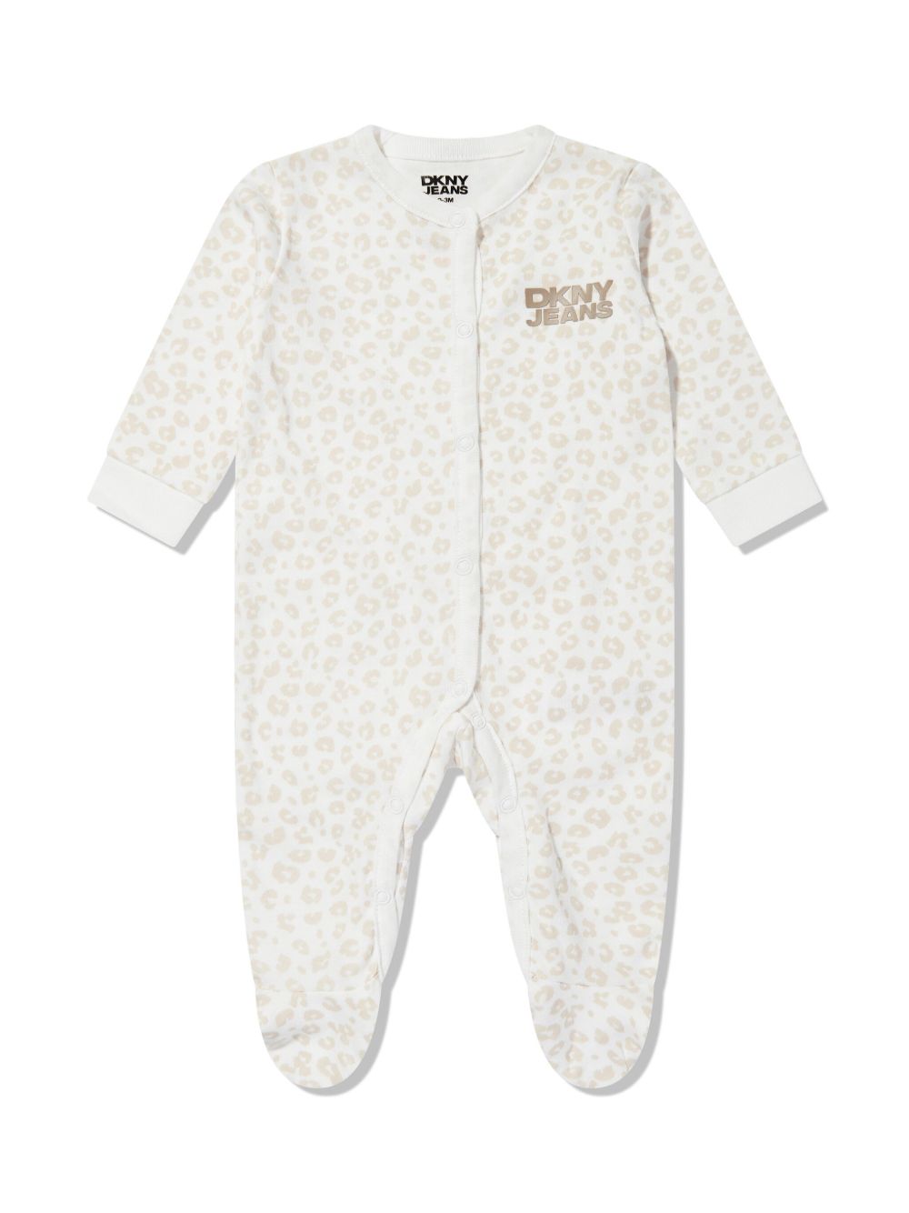 Dkny Kids Babypakje met logoprint - Beige