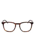 Barton Perreira tortoiseshell-effect glasses - Brown