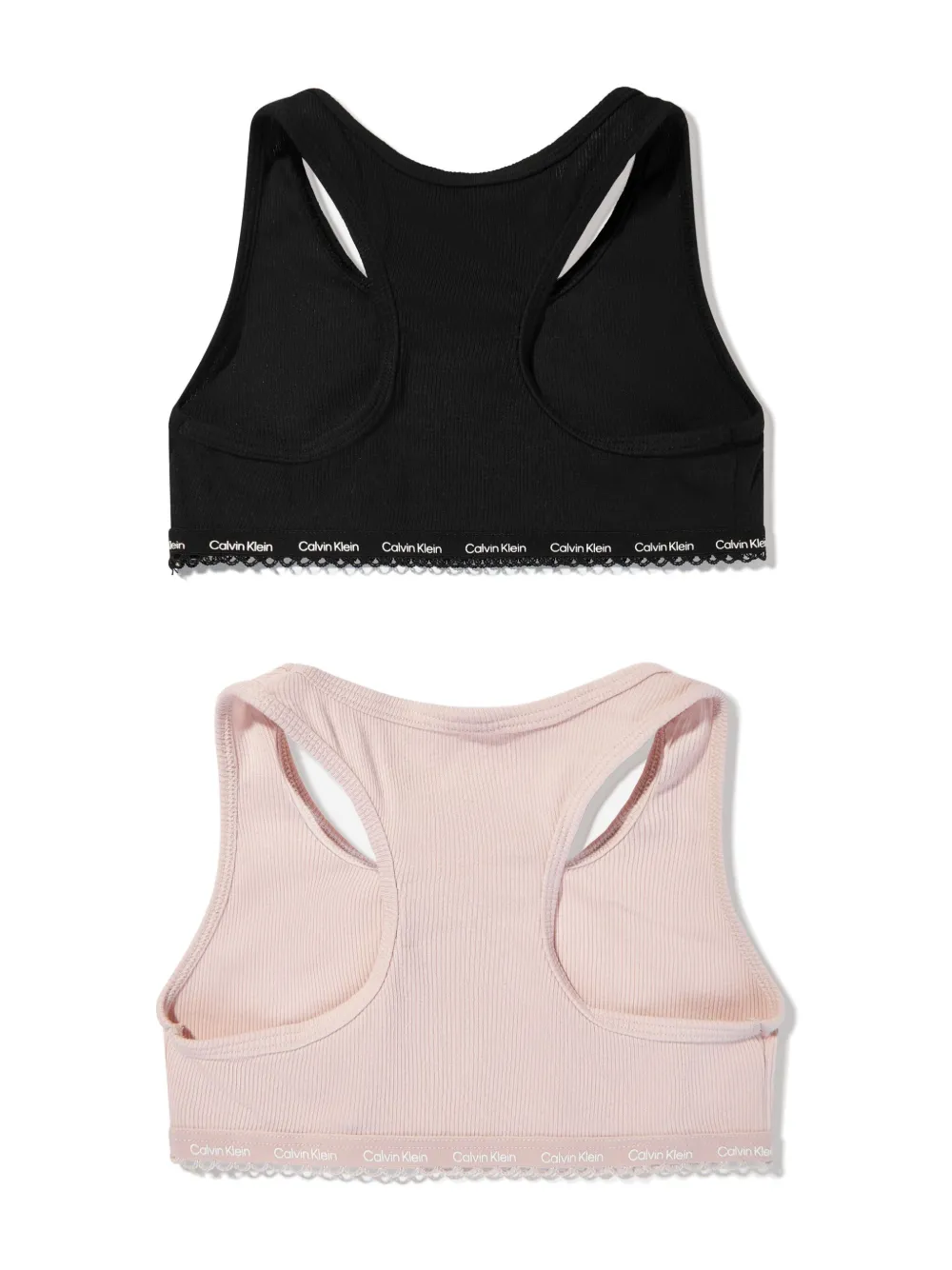 Calvin Klein Kids Bralette met logoprint Roze