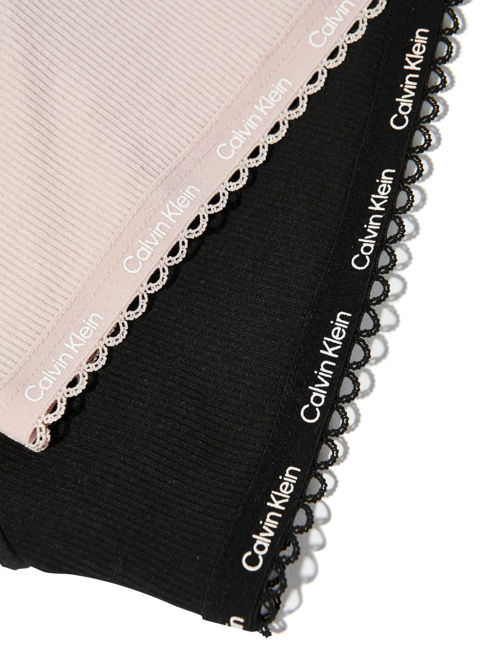 Calvin Klein Kids Bralette met logoprint Roze