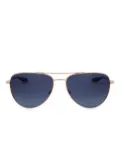 Barton Perreira aviator-frame sunglasses - Gold