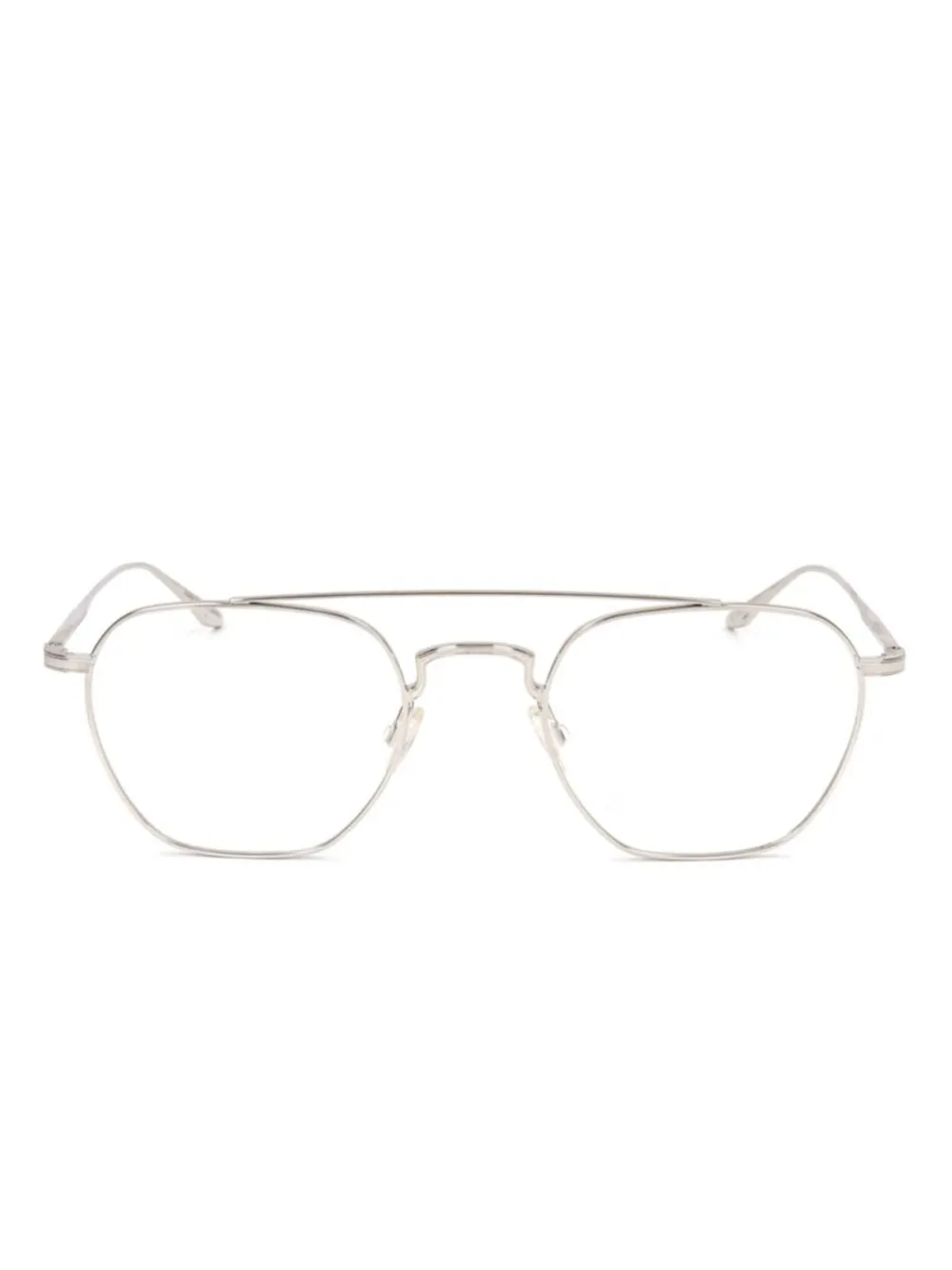 Barton Perreira lunettes de vue Doyen | argent | Image 1