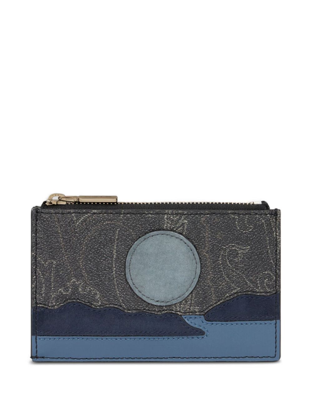 ETRO Portemonnee met paisley-print - Zwart