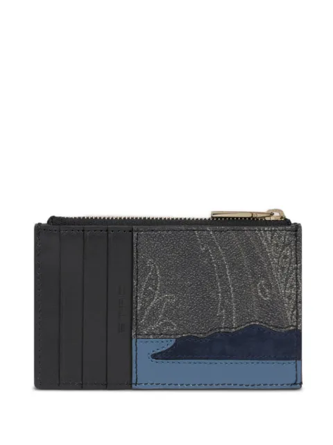 ETRO cartera con estampado de cachemira