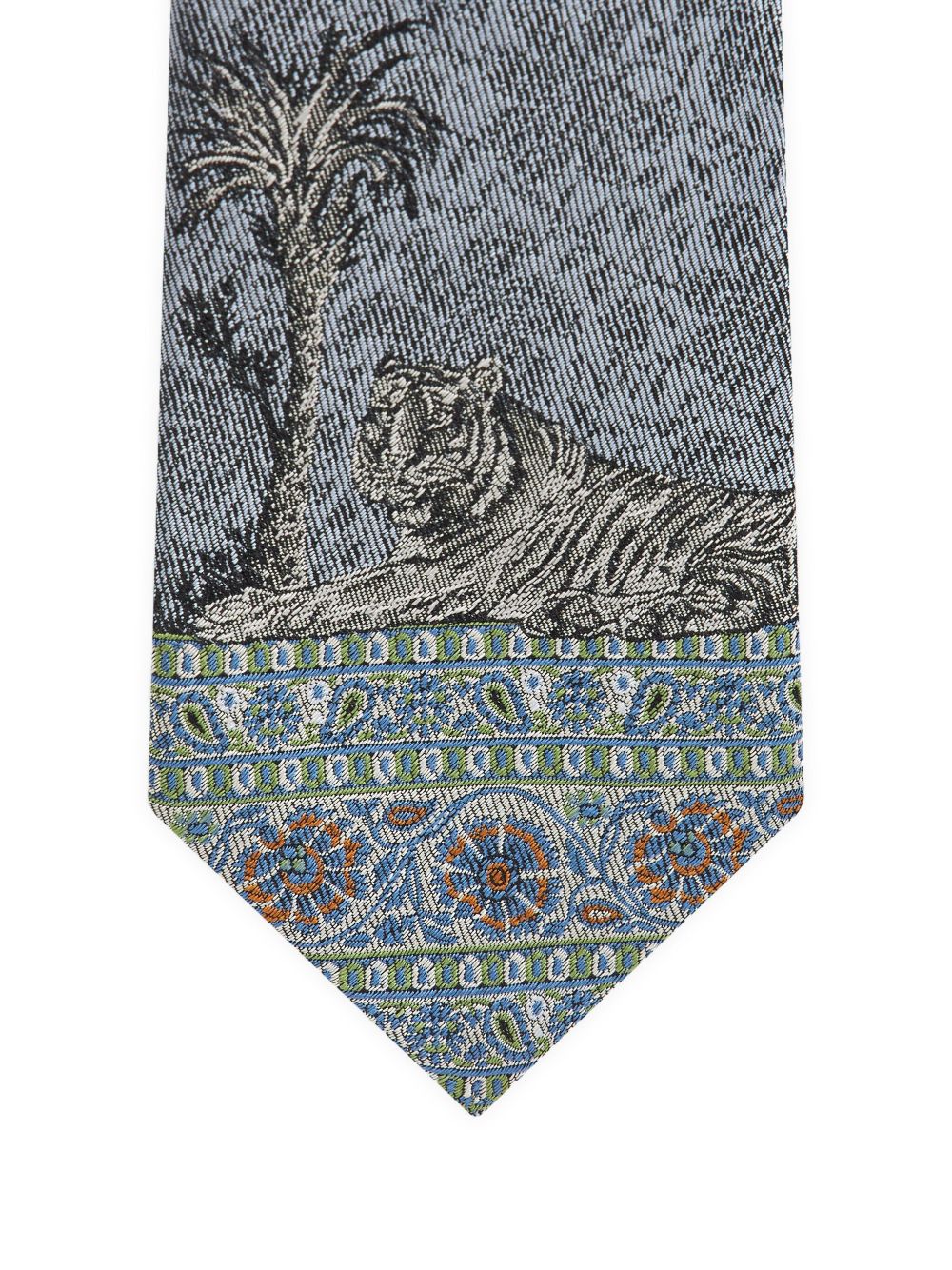 ETRO Stopdas met jacquard-patroon - Blauw