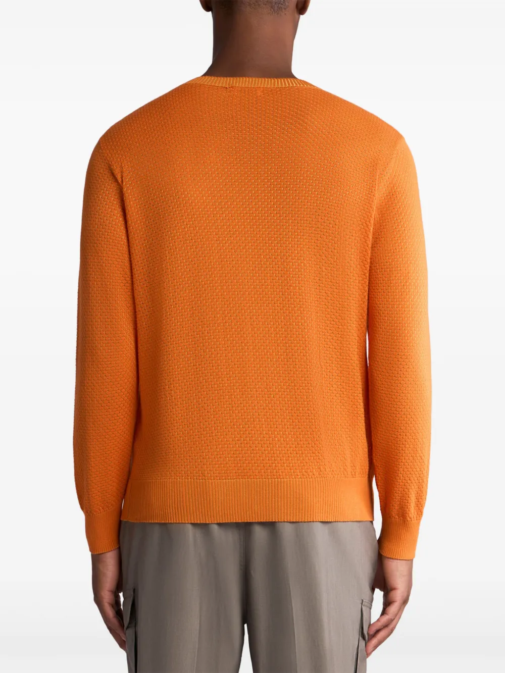 ETRO MICRO-RIB SWEATER