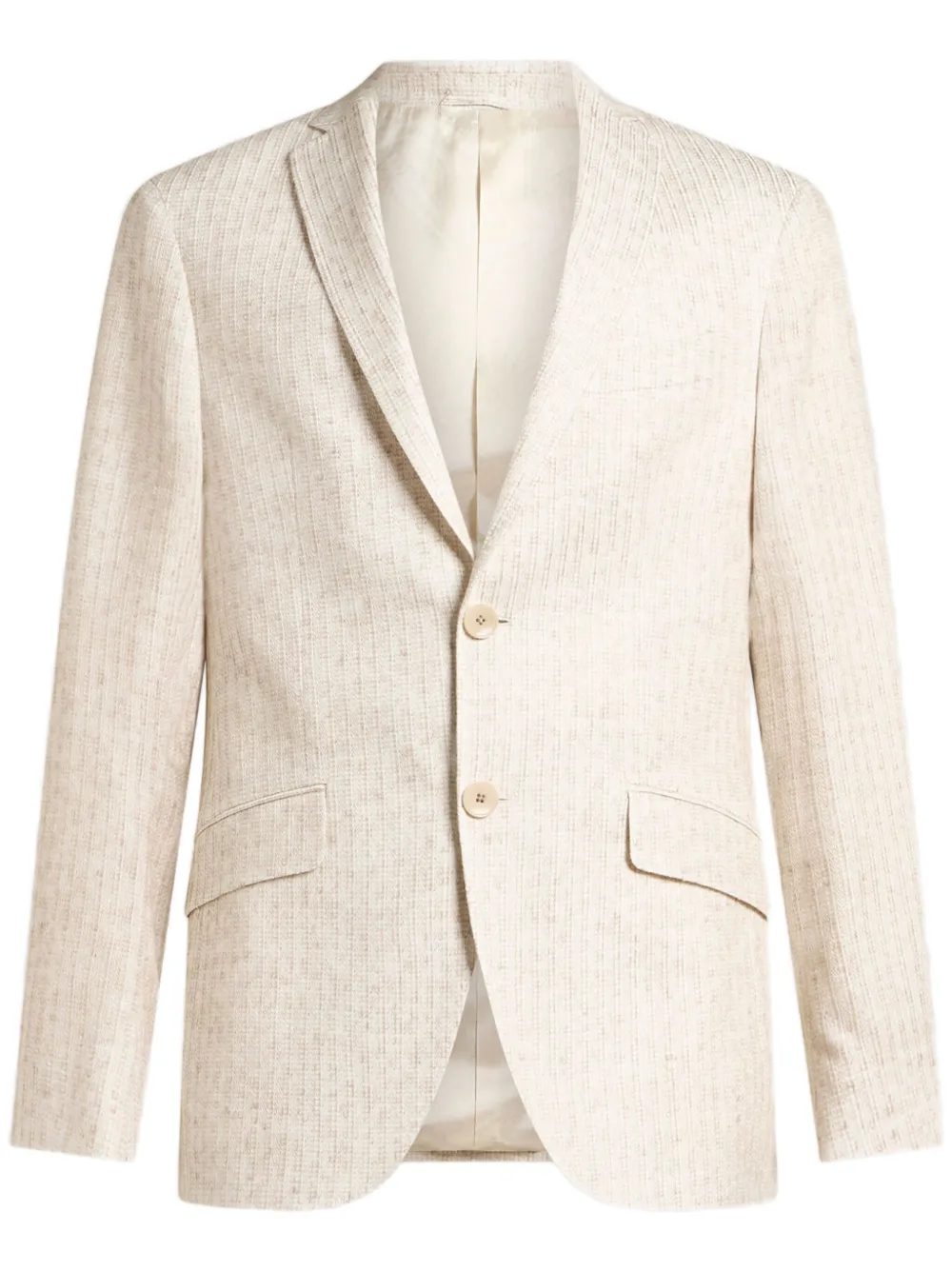 ETRO Blazer met micropatroon Beige