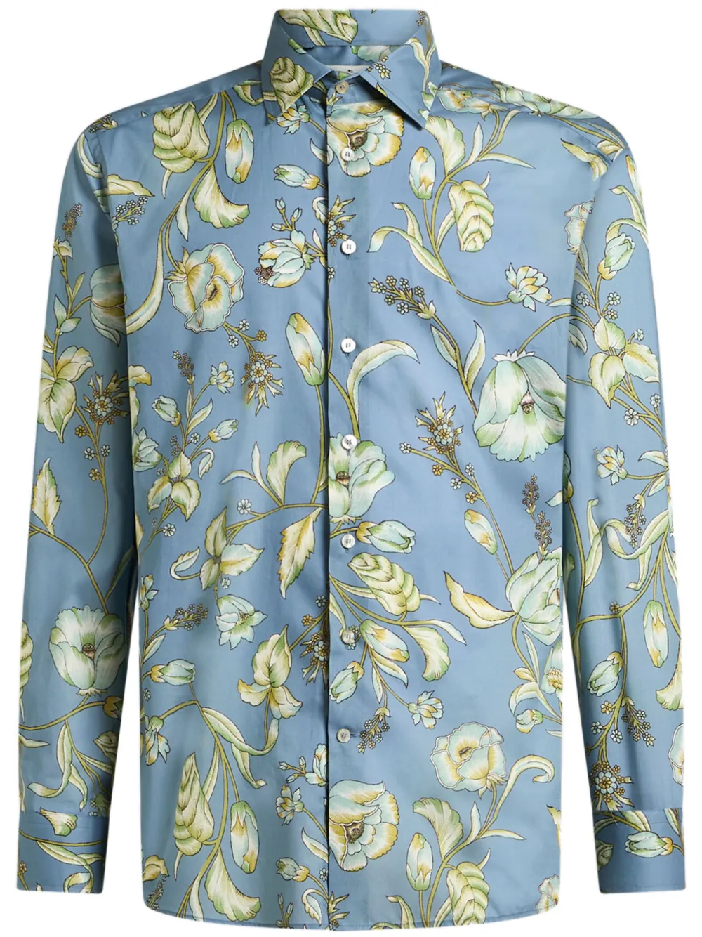 ETRO floral-print shirt | Blue | Image 1
