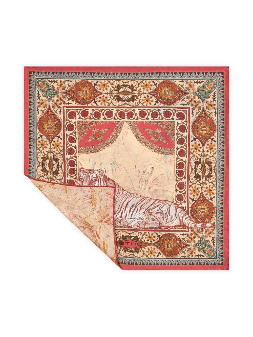 ETRO Sjaal met print Rood