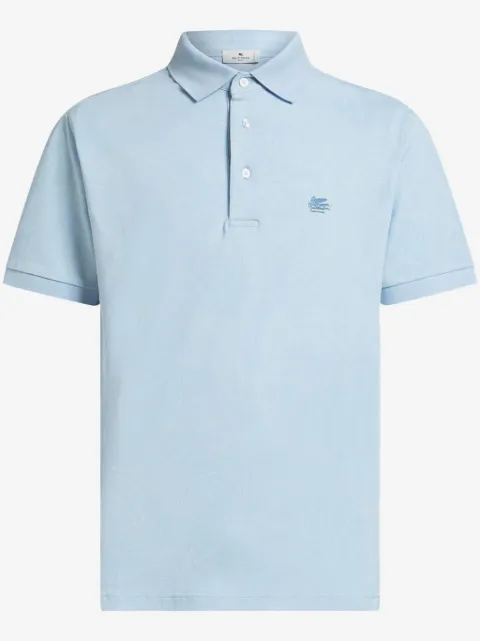 ETRO paisley jacquard polo shirt