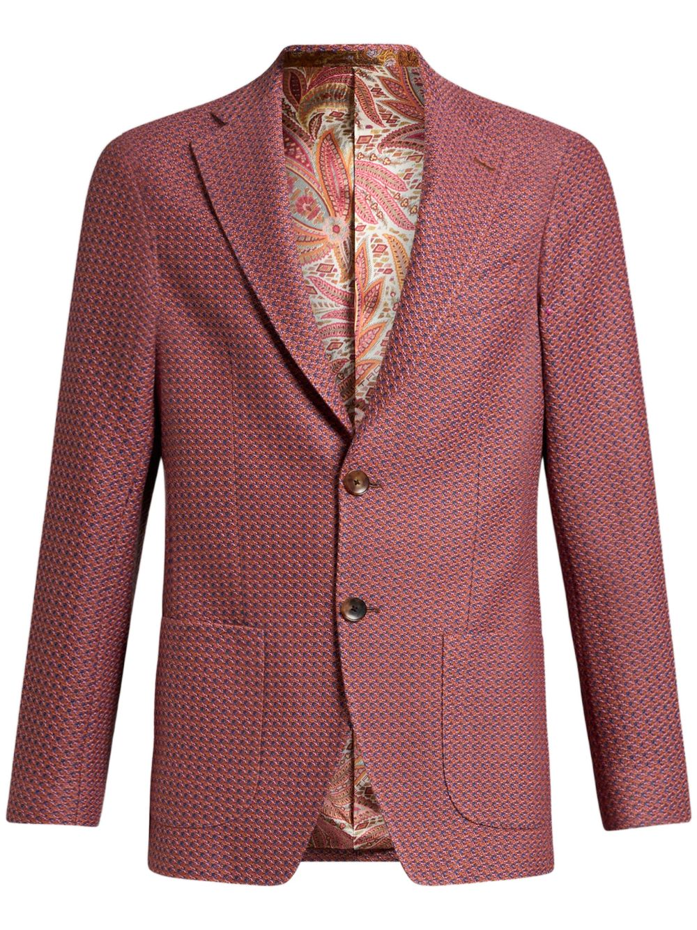 cotton jersey blazer