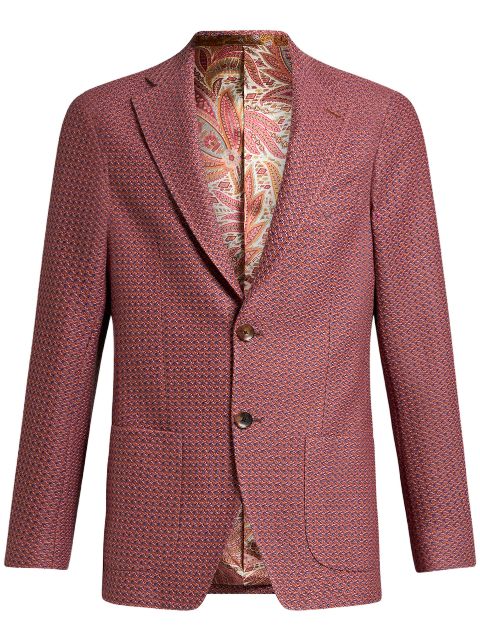 ETRO cotton jersey blazer