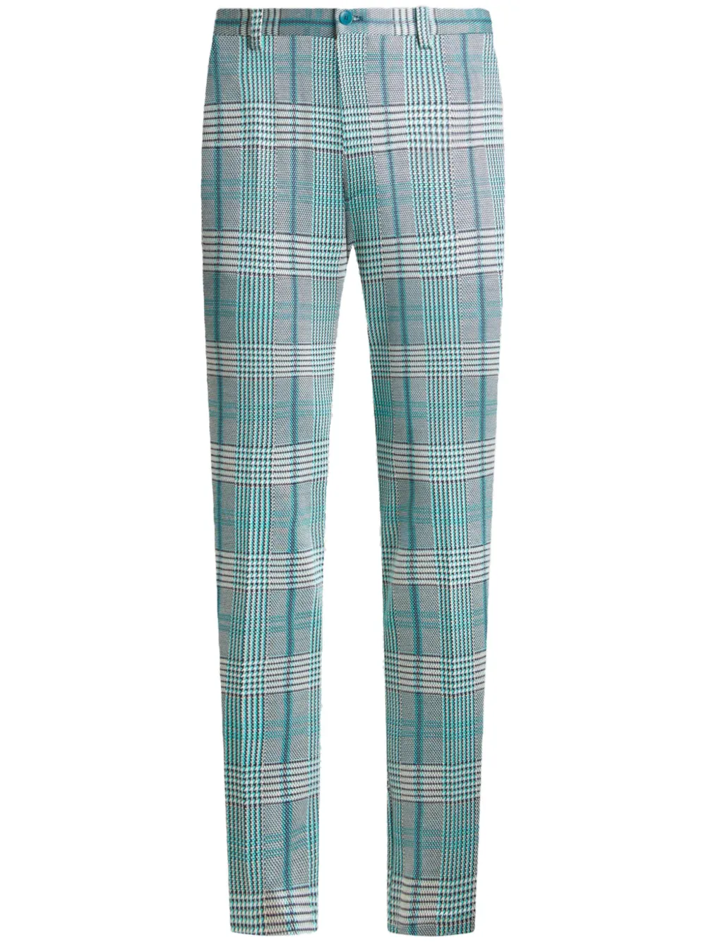 ETRO Glen broek Blauw